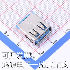 USB连接器 L15.0 010 Type 母座 003 原装 直插 现货