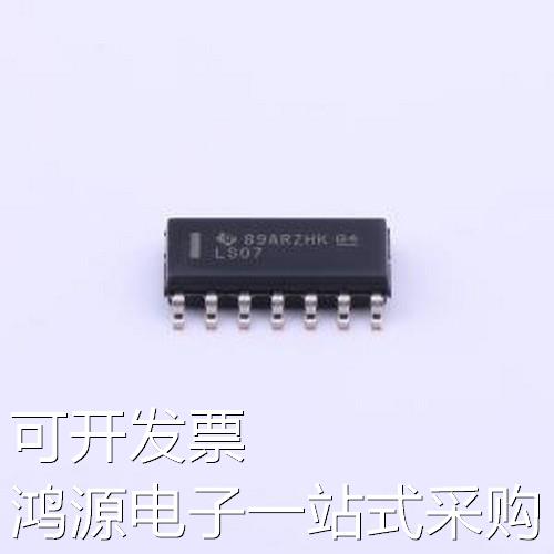 SN74LS07DR缓冲器/驱动器/收发器 SN74LS07DR SOIC-14原装现货