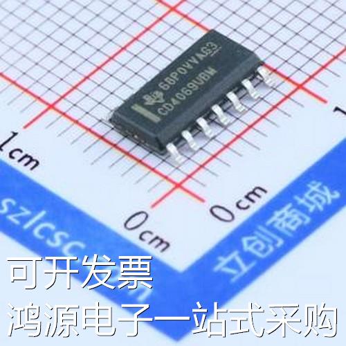 CD4069UBM96反相器六路反相器 SOIC-14原装现货