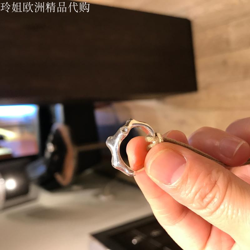 国现特价 西班牙小众潮牌UNOde50枝桠小戒指尾戒关节戒个性欧美