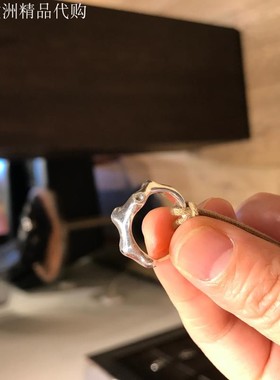 国现特价 西班牙小众潮牌UNOde50枝桠小戒指尾戒关节戒个性欧美