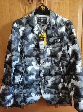 plory薄款夹棉西服POJP51CR03