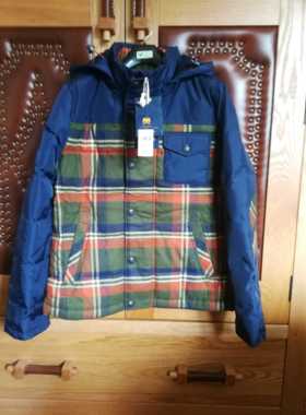 PLORY男装冬款羽绒服可以拆卸帽子POJD247T14