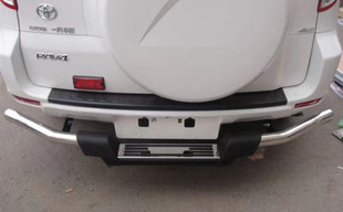防护杠用于丰田RAV4改装前后不锈钢保险杠RAV4前护杠后杠防护改装