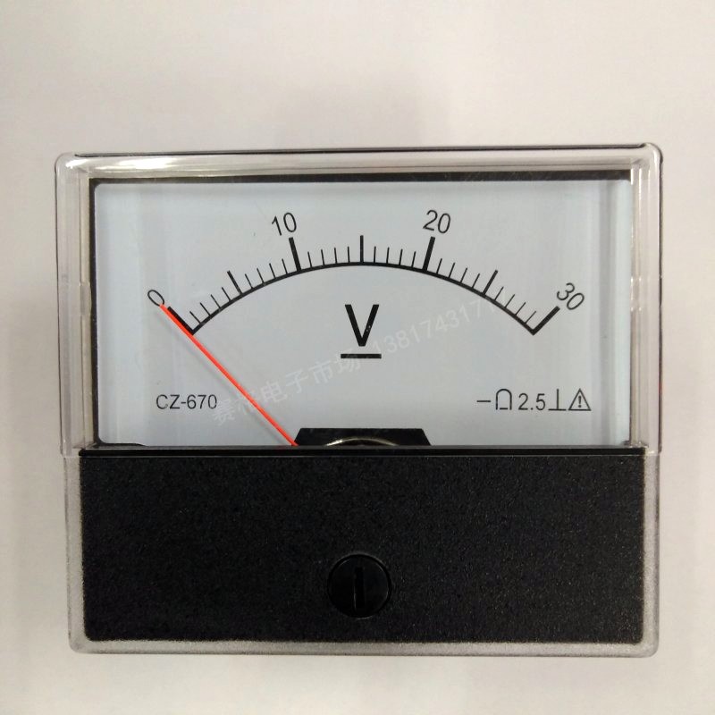 SD(CZ)67010V30V直流电压表