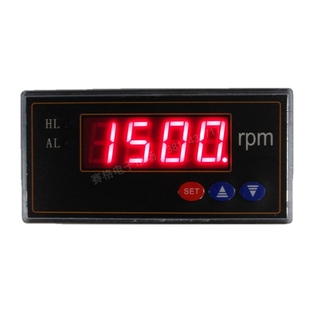 DC10V数显转速表1800转分 min 50m 20mA SX48 min直流4 1500RPM