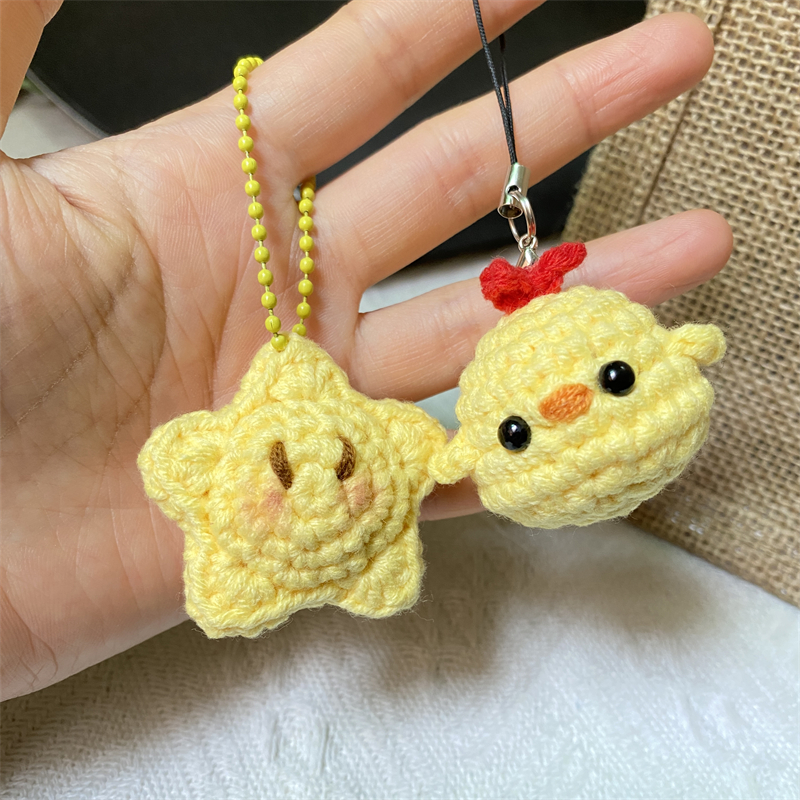 手工DIY解闷打发时间星星小鸡仔