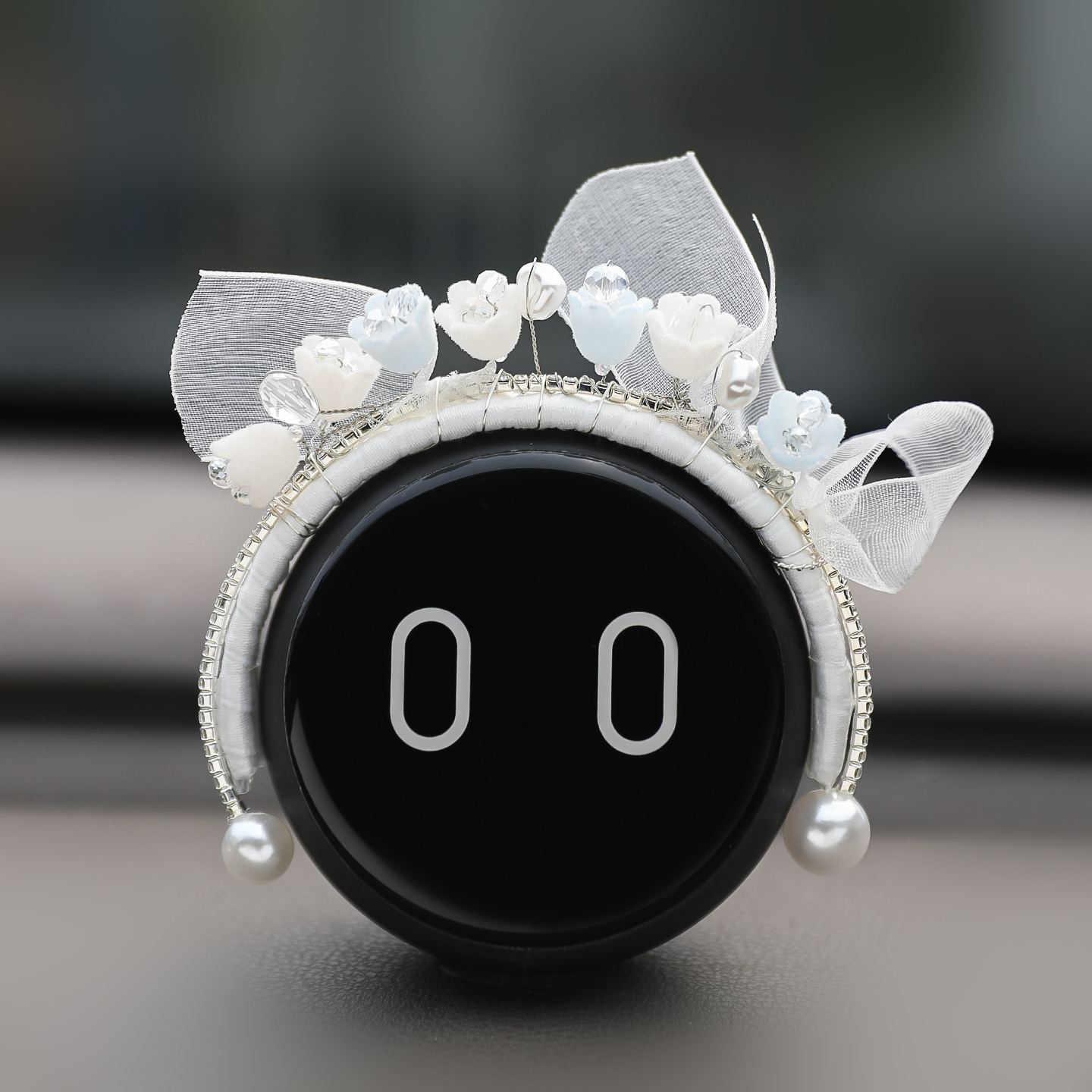 蔚来nomi帽子头饰新中式汽车创意高级感女士车内饰品摆件2025新款