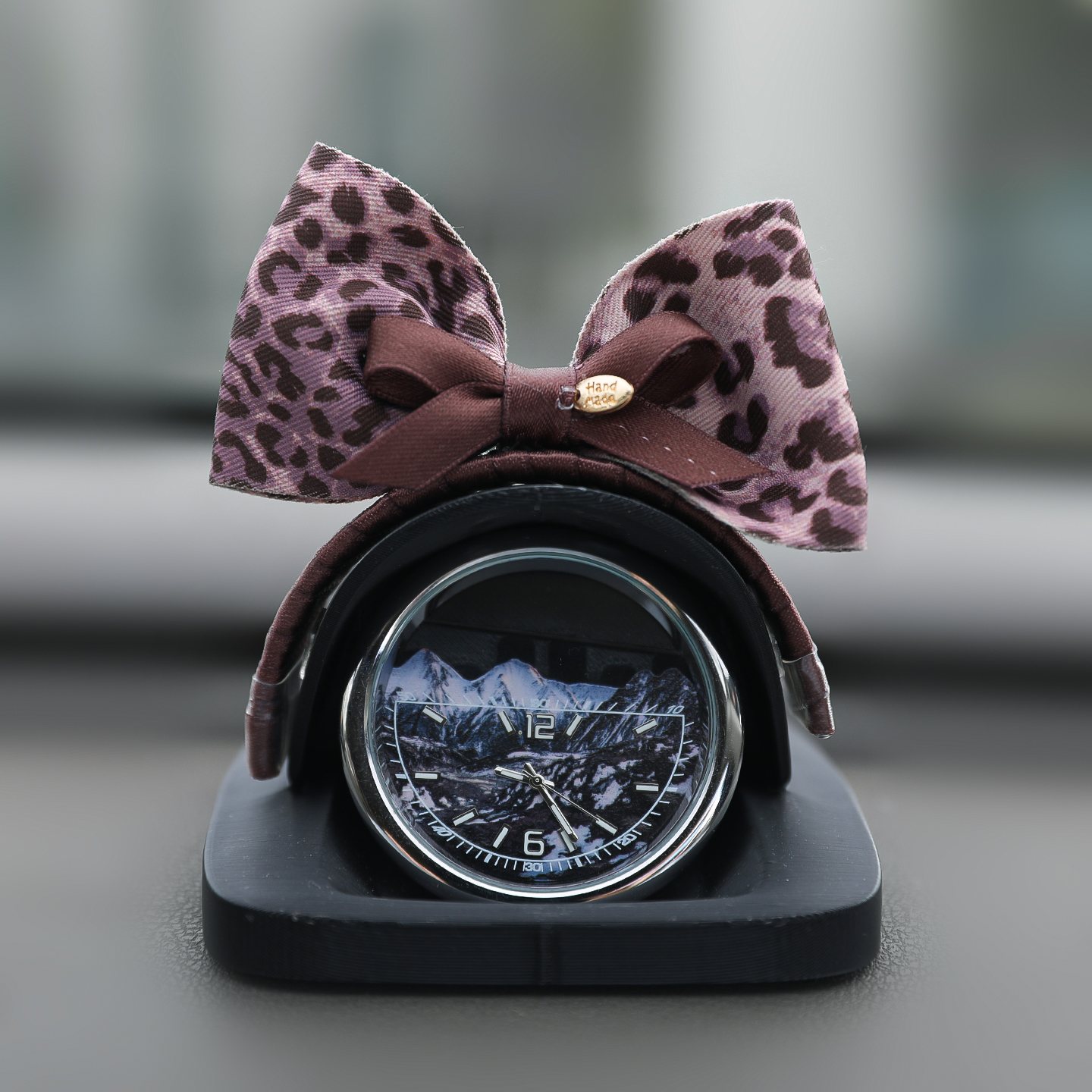 【自制】蔚来NOMI问界帽子M7M8M9汽车装饰豹纹高级感ET5ES6ES8