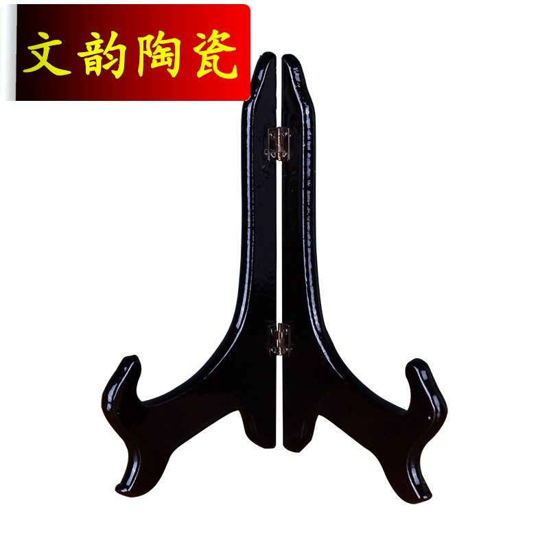 Ceramic Block Hanging plate Bracket solid wood Decoration crafts Bracket Decorative plate base Gallows decoratein the Home accessories , Decorative items , Decorative proprietary/Hanging plate  category - from Buy2taobao.com to provide professional Taobao agent buy service
