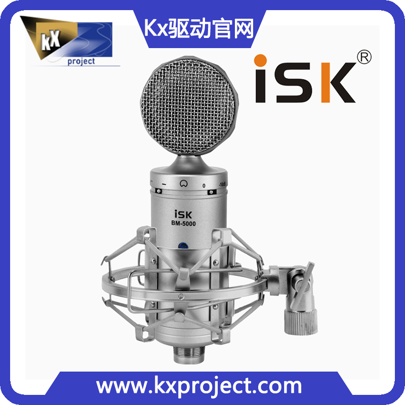 ISK唱歌直播大振膜电容麦克风
