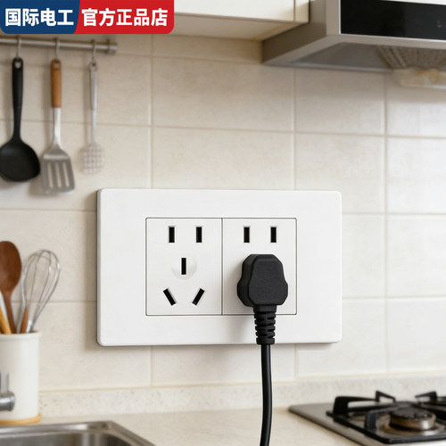二十孔墙壁国际电工专卖店