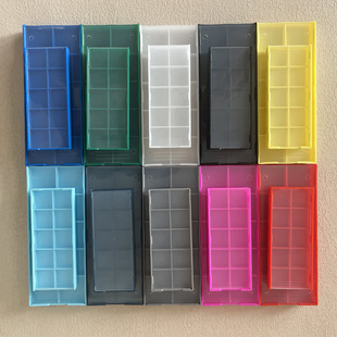 单边推数控刀片盒 刀具头包装盒刀粒盒 单开硬质合金刀片盒子通用