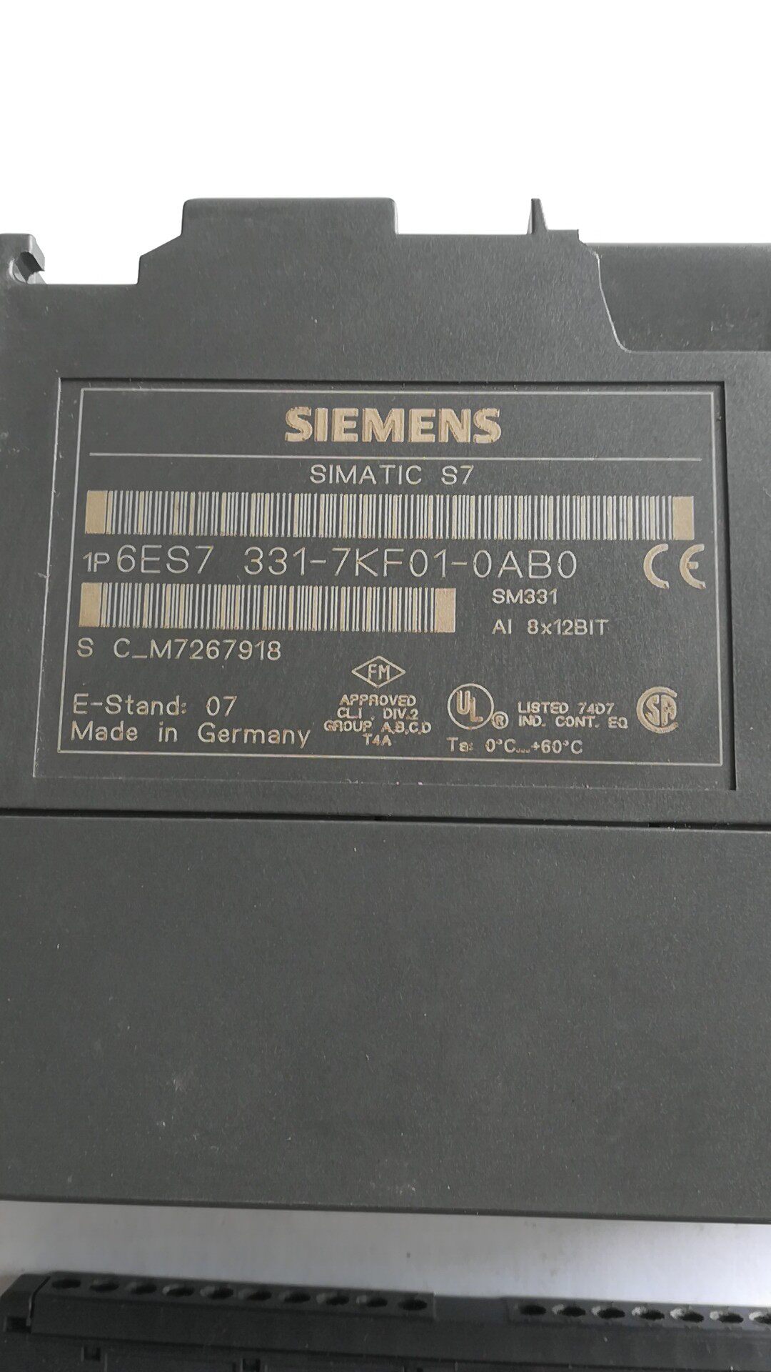 6ES7 331-7KF01-0AB0 拆盒没使用过 正品西门子送端正 便宜处理了