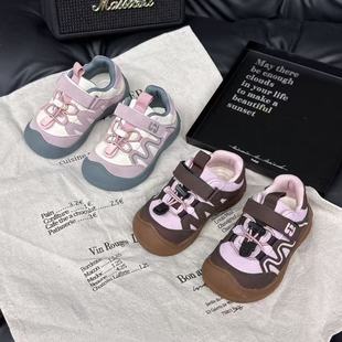 山系机能 魔术贴运动鞋 儿童复古板鞋 秋季 LLWN191 机能登上鞋