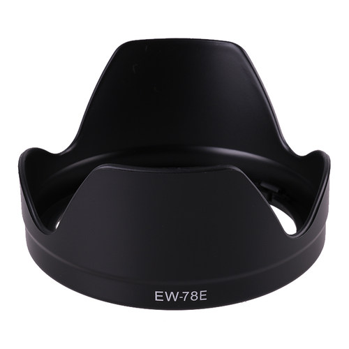 佳能EW-78E适用EF-S 15-85mm f/3.5-5.6 IS USM可反扣 72mm遮光罩