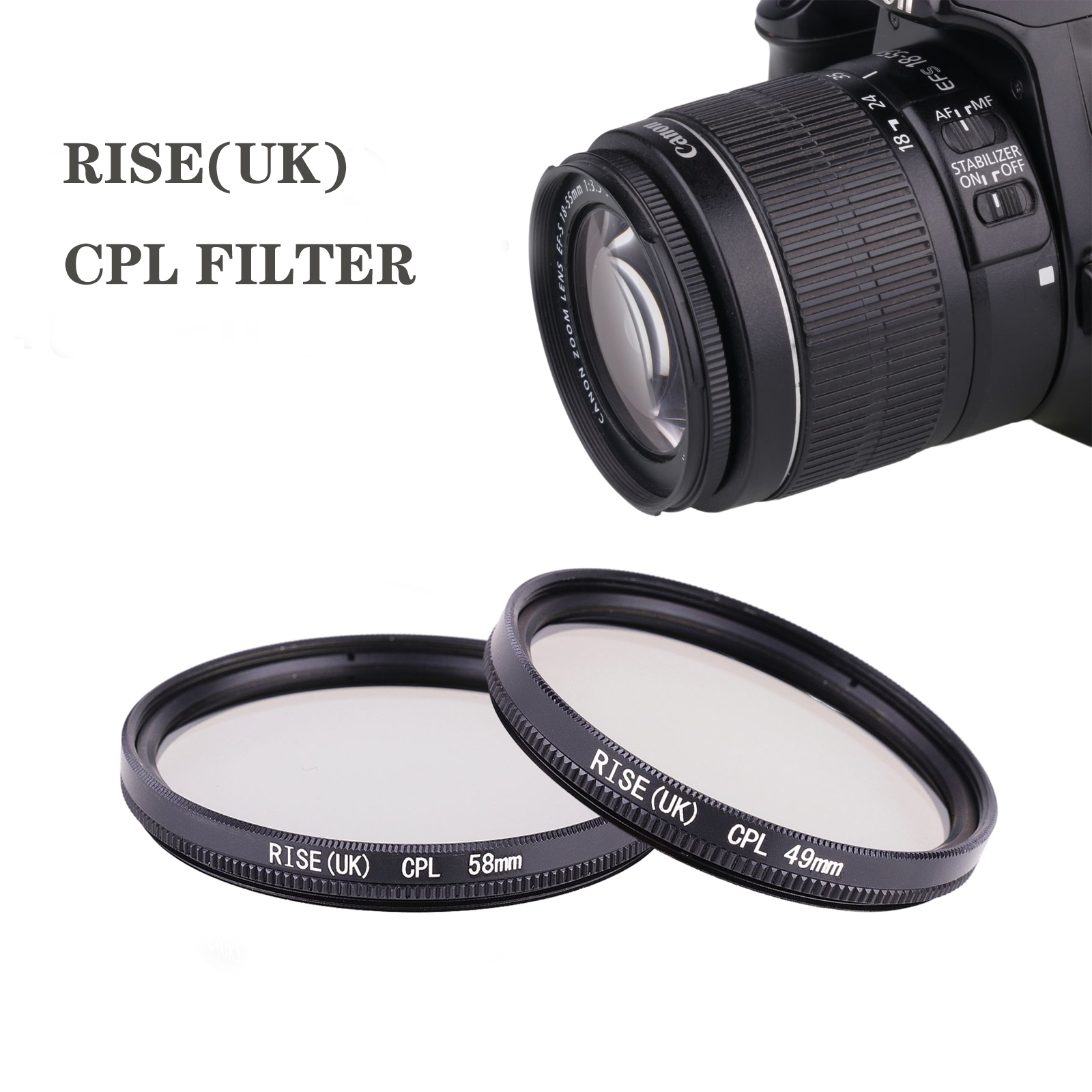 外贸出口58mm偏振镜中性