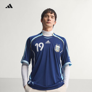 Adidas2006年世界杯阿根廷复刻梅西客场球迷版足球服球衣JN3709