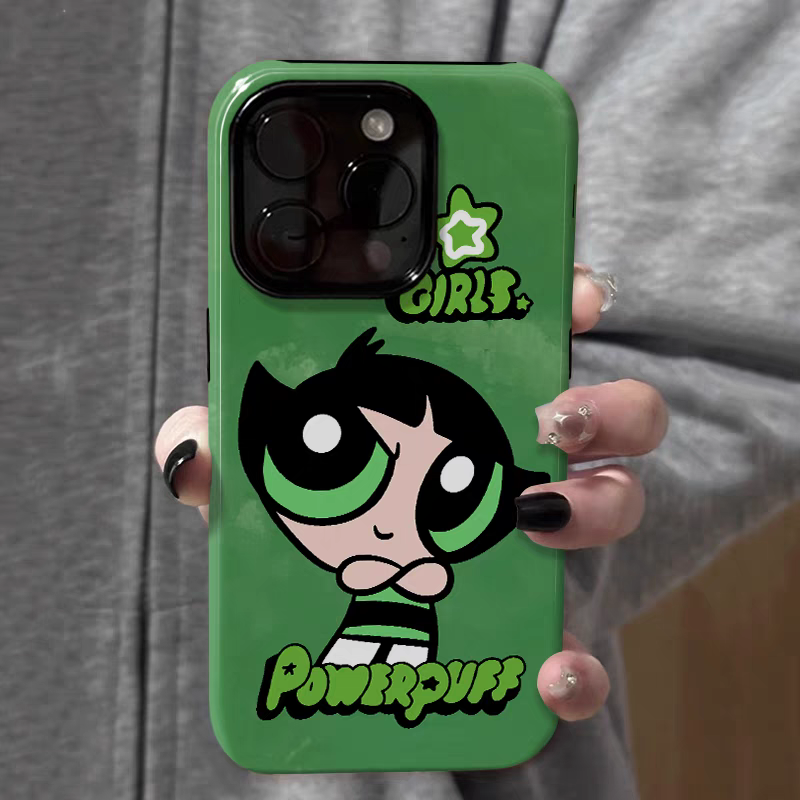 飞天女警可爱适用苹果16promax手机壳卡通iPhone15proiP14/13女16e12新款7个性xsmax防摔11保护套8plus菲林xr