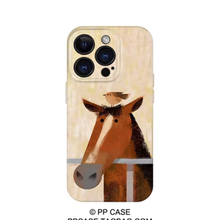 马年喜鹊马上有喜 适用苹果17手机壳菲林二合一nova13华为p80mate70小米15卡通opporen14vivo荣耀300iPhone16