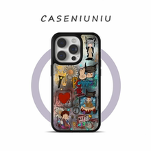 ins专辑bigbang亚克力银黑边磁吸适用苹果iPhone16promax手机壳1312pro小米1415Pro华为mate60p70三星S23防摔