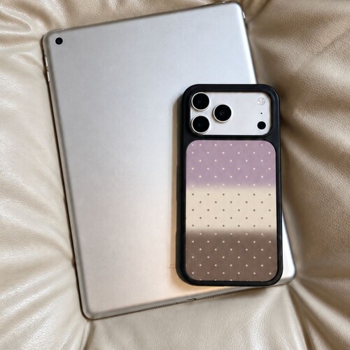 ins风彩色波点黑边玻璃磁吸适用苹果iPhone18promax手机壳1716pro小米1514Pro华为mate80p90三星S25vivoopppo