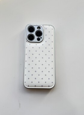 ins简约纯色波点皮质适用于苹果小米iPhone17promax全包手机壳1613pro小米1415Pro华为mate60p70荣耀vivo防摔