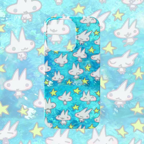 y2k绿色星星兔子手机壳适用iPhone16promax菲林苹果15小米14华为nova12女13可爱x8pro红米k60至尊P70vivox200