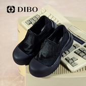 DIBO碲铂商场同款 女 纯色百搭休闲鞋 厚底浅口单鞋 女2026年春季