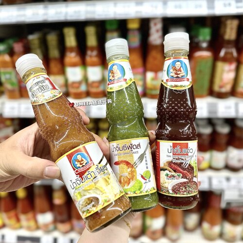 Healthyboy泰国BIGC代购肥儿标青酱泰式海鲜酱泰式酸辣酱打抛酱