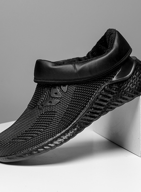 WAKO滑克厨师鞋防水防滑时尚运动休闲棉鞋厨房工作鞋加厚防寒保暖