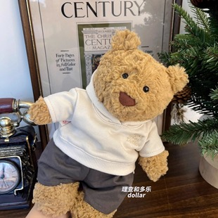 Jellycat巴塞罗熊衣服小熊玩偶衣服长袖卫衣邦尼兔帽衫gund娃衣