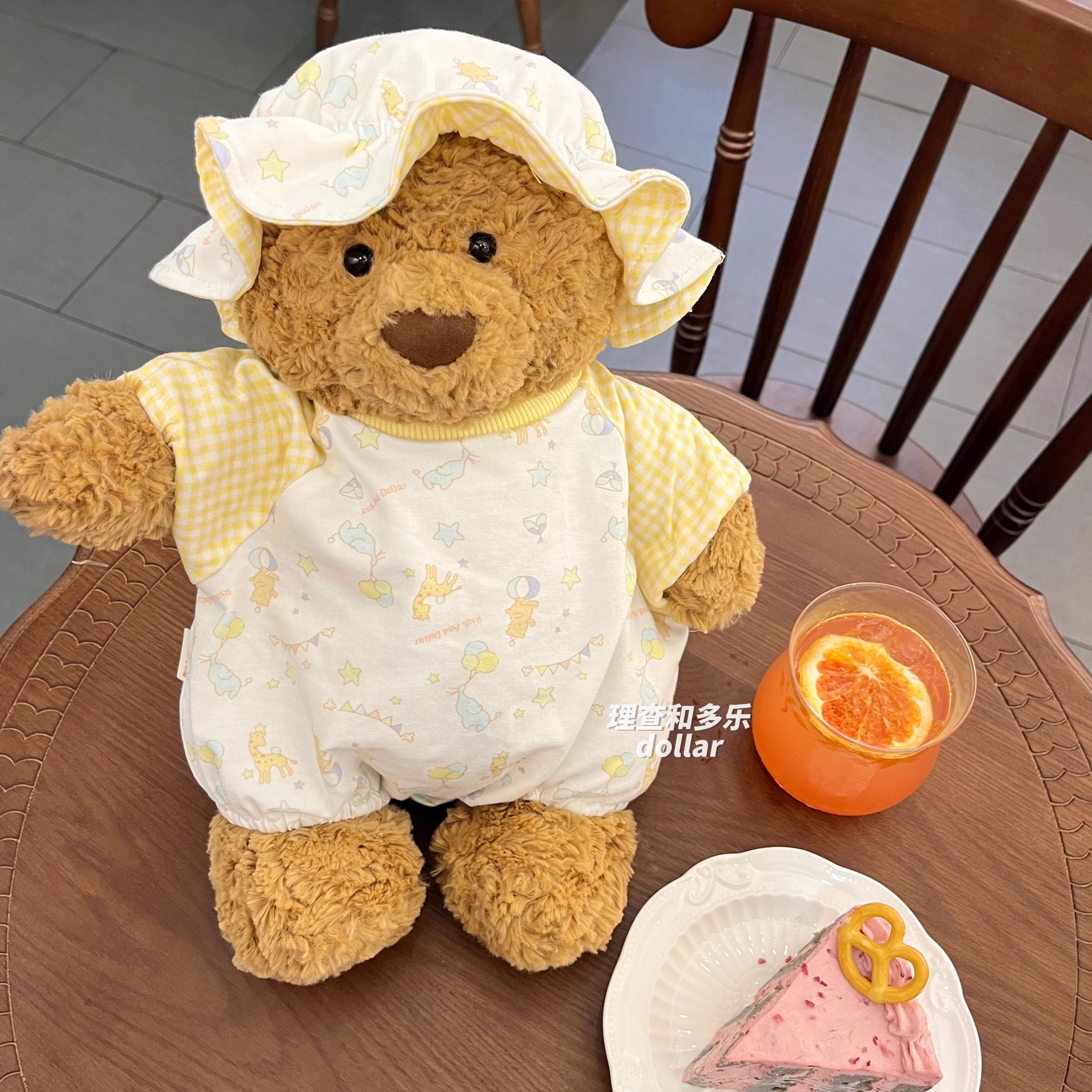 Jellycat巴塞罗熊衣服可爱爬爬服连体衣莉娜熊steiff熊娃衣理查