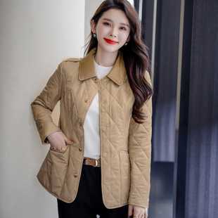 BIABETTY女装短款秋冬真皮领新款时尚大气欧美风保暖修身显瘦棉衣