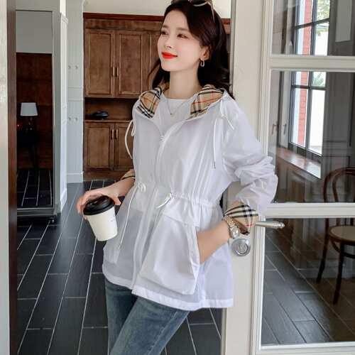 时尚高品质大牌英伦风防晒衣