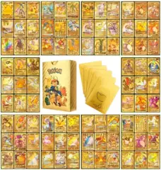 Pokémon Card Pokémon Gold Card Gold Foil Card Vmax Super Evolution Mewtwo Pet Monster Pocket Flash Card