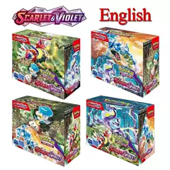 Ptcg Pokémon Mega Scarlet & Violet Sv3 Sv4 Pokémon Blind Box Scarlet Violet Trading Card Pack Ex