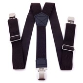 带尚帅4cm男女超宽户外运动背带三夹吊带3夹孕妇加宽弹力松紧裤 夹