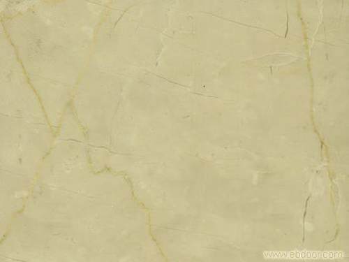 底色米黄色，少量细红线，光度好。种类繁多，西班牙米黄分为四个种类：COTO常规米黄，ZAFRA红米黄，SP闪电米黄，ZIVAS水印米黄.有米粒型，白花型等种类，底色从浅白到深黑都有，均有各种颜色的色线和红线，其中以白底，白纹料最为佳。