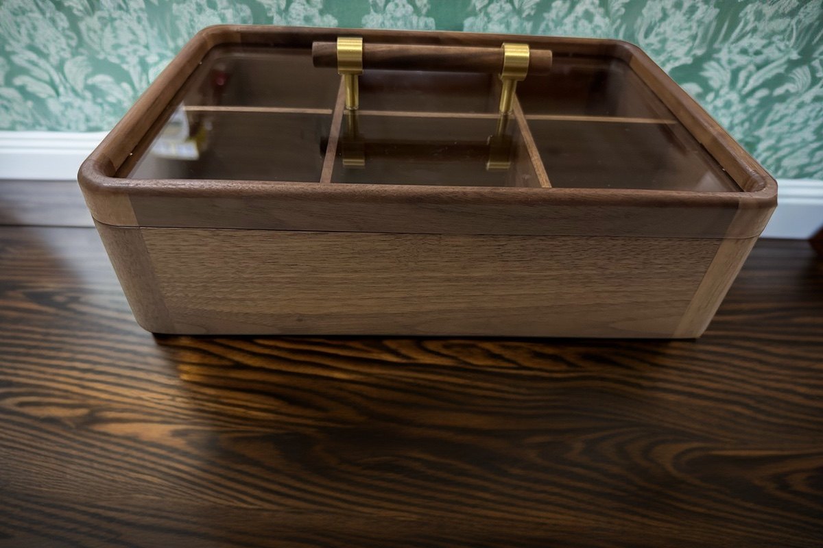 北美黑胡桃亚克力盖防摔手表首饰收纳盒坚果盒零食糖果收纳盒,餐饮具,果盆/果盘/果篮,淘宝优惠券,粉丝福利购,淘宝优惠卷