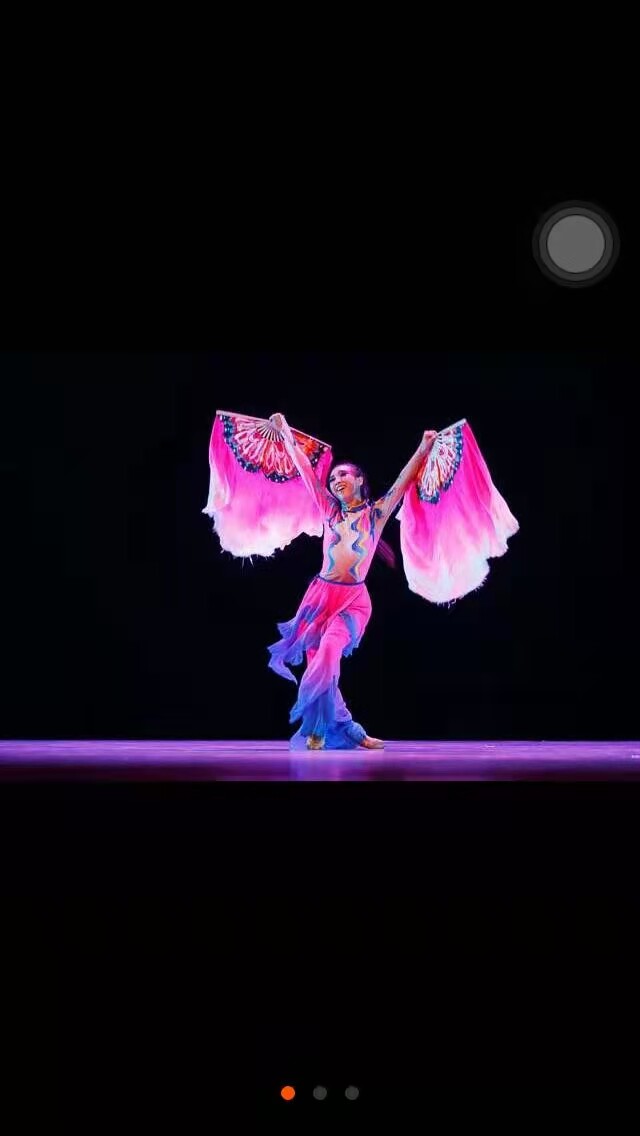 《蝶恋花》荷花杯民族独舞李艺歆同款舞蹈服古典舞演出服艺考定制