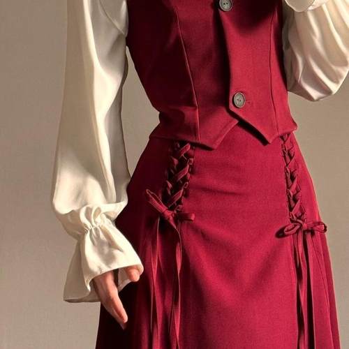 2114视频教程丹丹纸样马甲半身裙