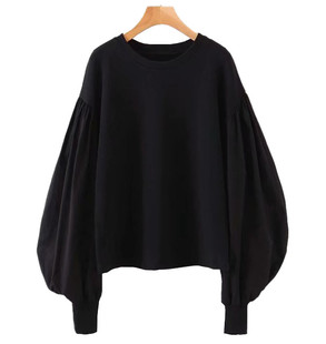 子春秋长袖 DIY卫衣特色袖 1：1裁剪图纸打版 1543丹丹纸样服装