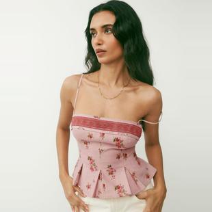 2145视频教程丹丹纸样服装 DIY吊带上衣纸样 1：1裁剪图纸打版