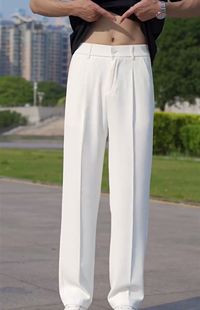 长裤 1880丹丹纸样服装 后橡筋西裤 DIY男裤 1：1裁剪图纸打版