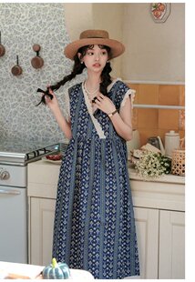 1979丹丹纸样服装1:1裁剪图纸打版DIY背心裙外穿长款森系