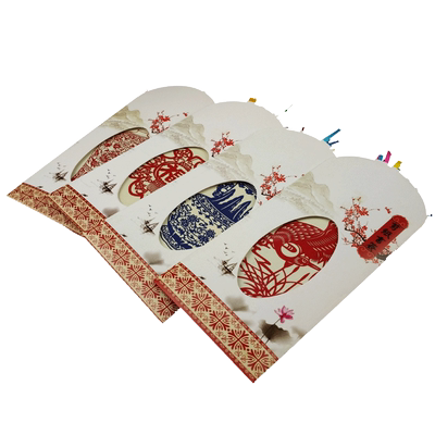 中国风特色送老外脸谱12生肖剪纸