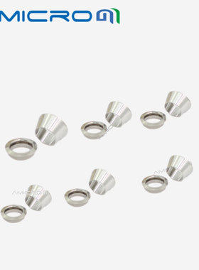 304不锈钢刃环双卡套金属卡套接头配件 不锈钢卡套密封圈管路接头