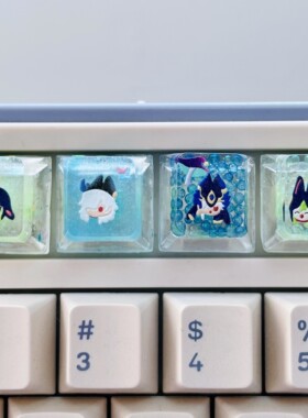 原神 | 机械键盘提纳里赛诺键帽 原神主题 手工制作 桌搭装饰