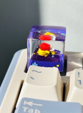 美梦皮卡丘 | 宝可梦键帽 手工树脂工艺 机械键盘个性配件 收藏礼